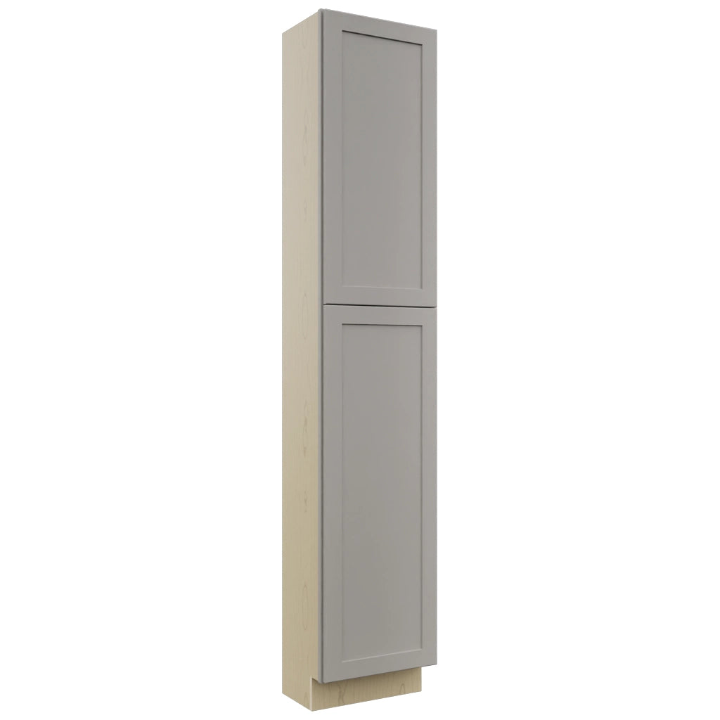 Fabuwood Galaxy Nickel TP181293 Tall Pantry Cabinet, Front View