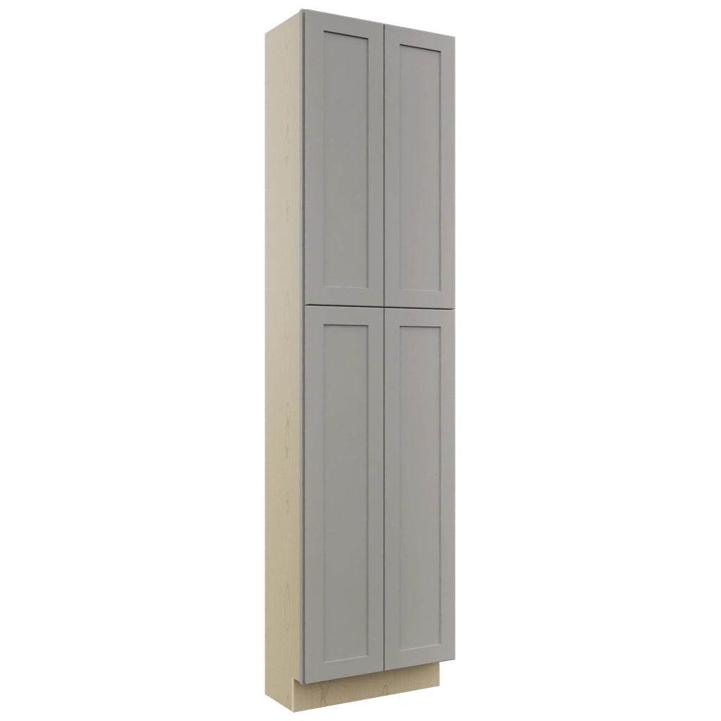 Fabuwood Galaxy Nickel TP241293 Tall Pantry Cabinet, Front View