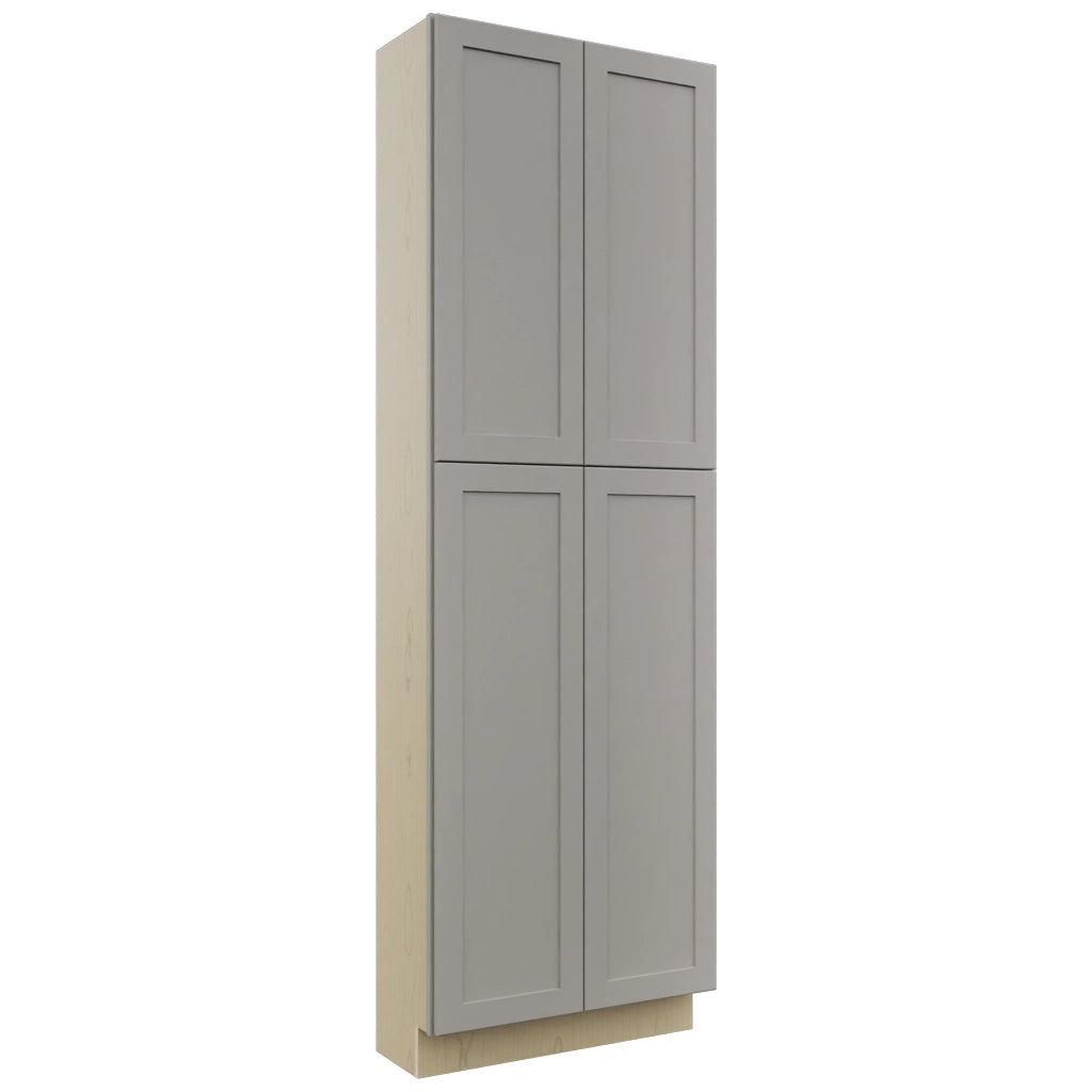 Fabuwood Galaxy Nickel TP301293 Tall Pantry Cabinet, Front View