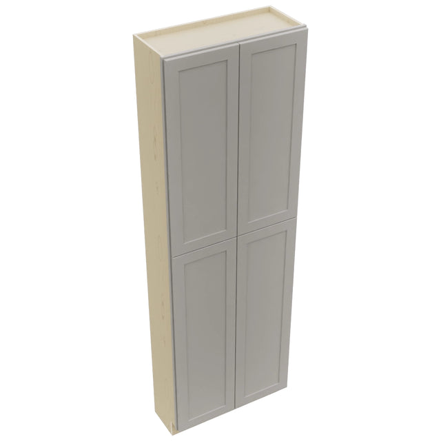 Fabuwood Galaxy Nickel TP301296 Tall Pantry Cabinet, Top View