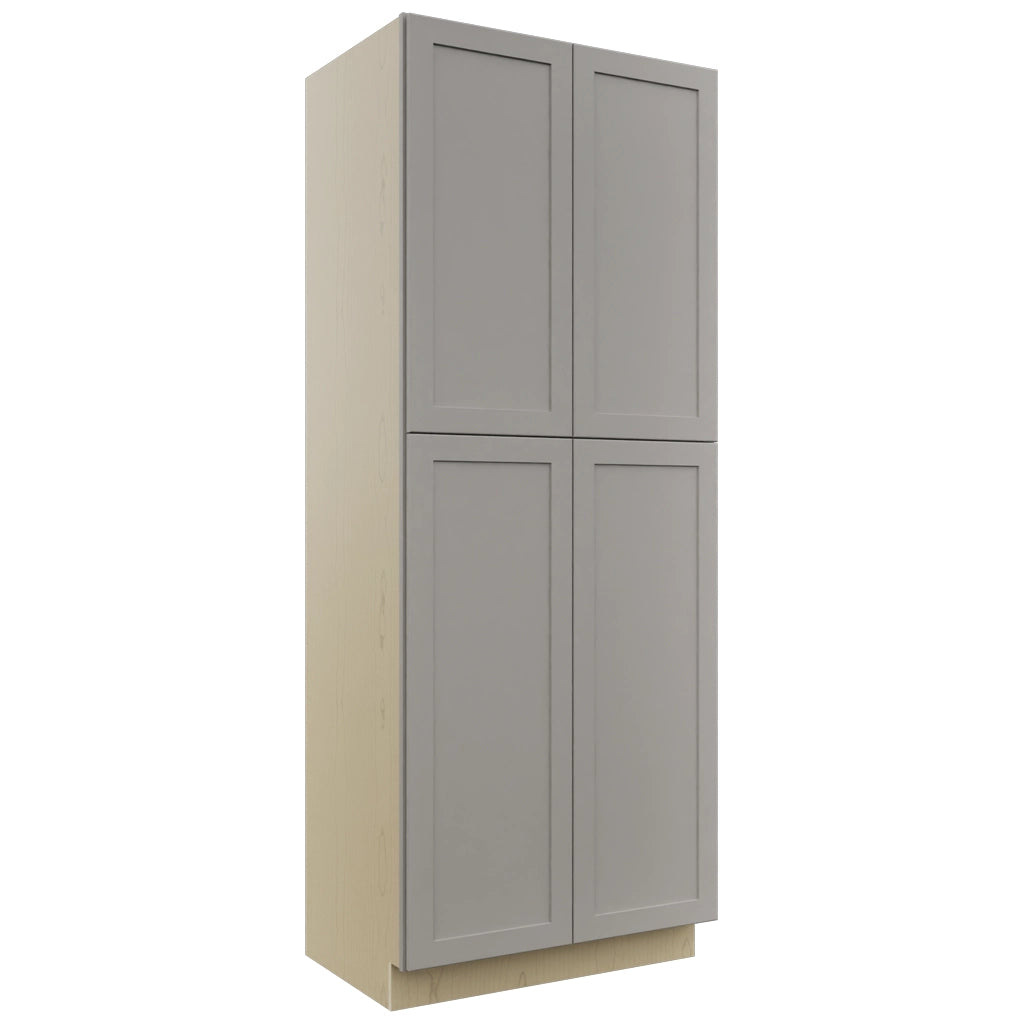 Fabuwood Galaxy Nickel TP362493 Tall Pantry Cabinet, Front View