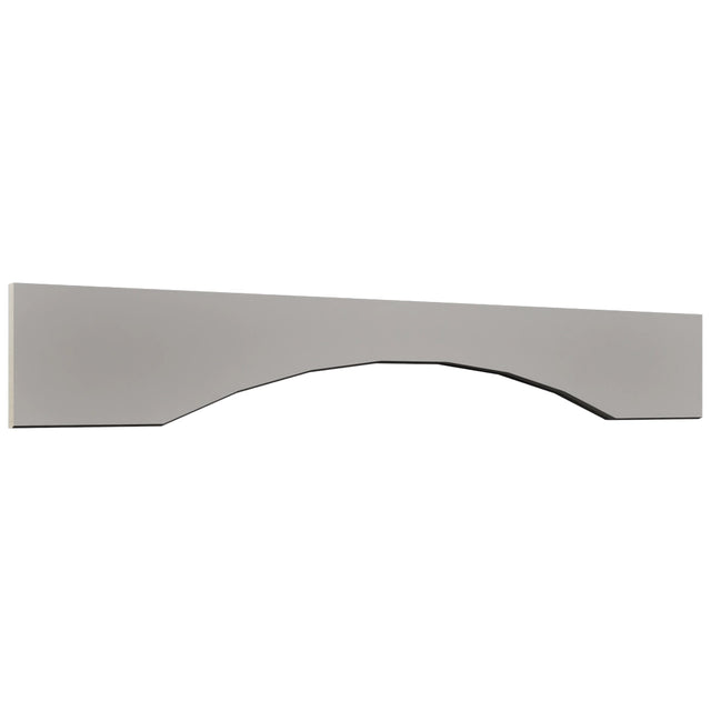 Fabuwood Galaxy Nickel VAR36 Wall Valance, Front View