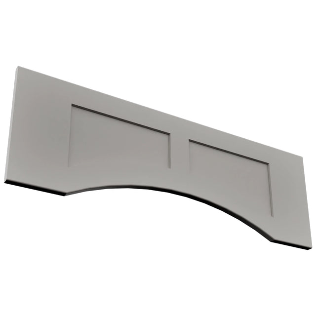 Fabuwood Galaxy Nickel VARP36 Wall Valance, Top View