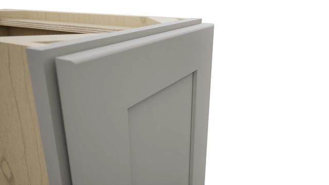 Fabuwood Galaxy Nickel VB12FD Vanity Base Full Height Cabinet, Detail View