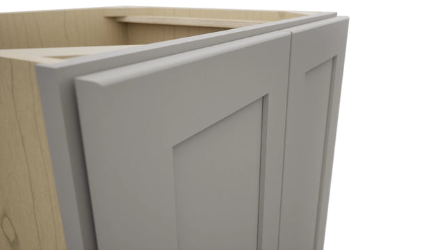 Fabuwood Galaxy Nickel VB24FD Vanity Base Full Height Cabinet, Detail View