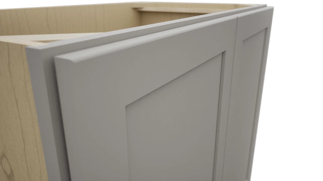 Fabuwood Galaxy Nickel VB36FD Vanity Base Full Height Cabinet, Detail View