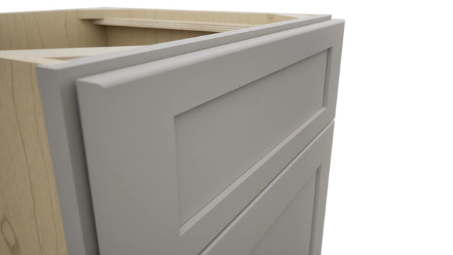 Fabuwood Galaxy Nickel VSB21-34 Vanity Sink Cabinet, Detail View