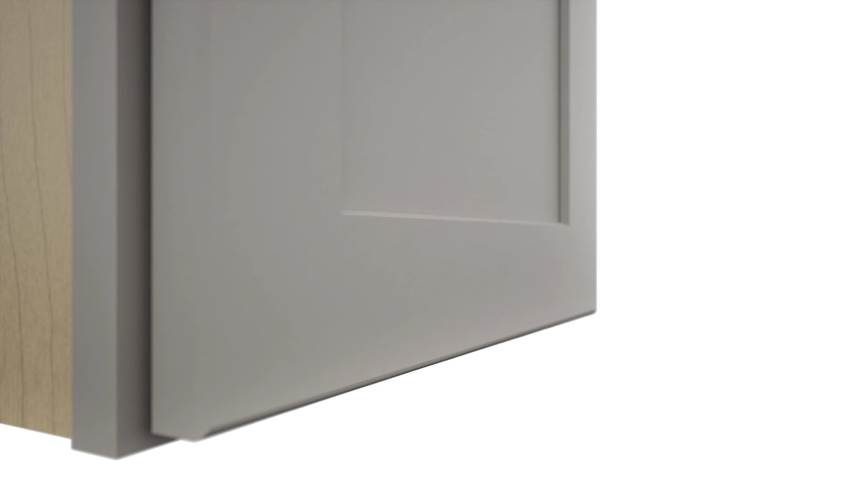 Fabuwood Galaxy Nickel W1518 Wall Standard Cabinet, Detail View