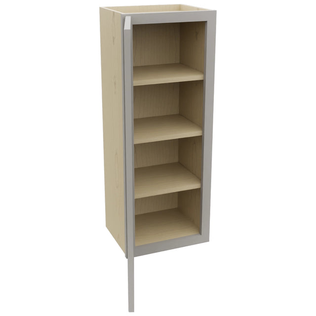 Fabuwood Galaxy Nickel W1539 Wall Standard Cabinet, Open View