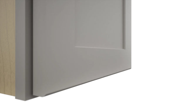 Fabuwood Galaxy Nickel W1539 Wall Standard Cabinet, Detail View