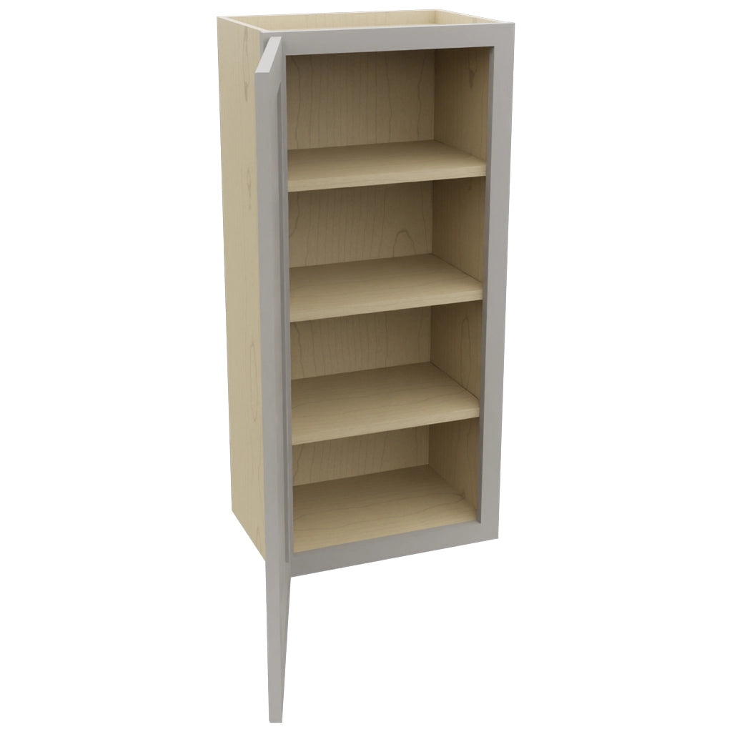 Fabuwood Galaxy Nickel W1839 Wall Standard Cabinet, Open View