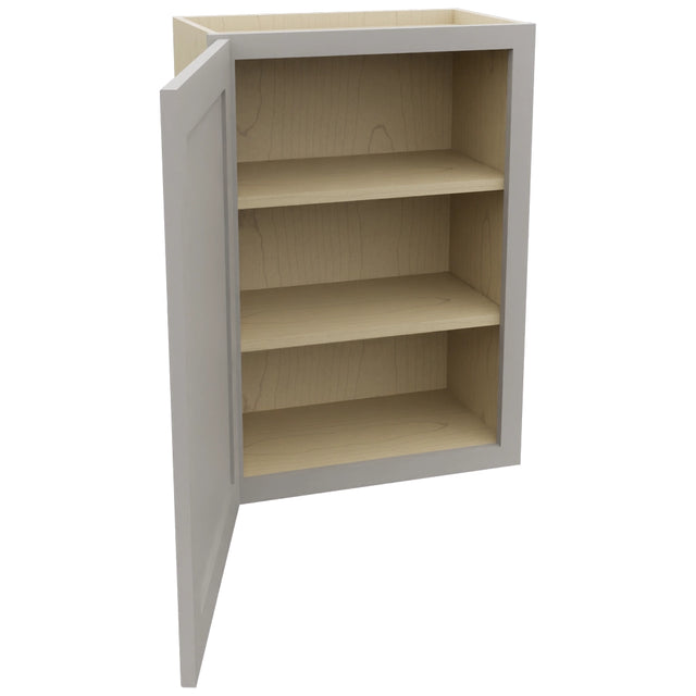 Fabuwood Galaxy Nickel W2130 Wall Standard Cabinet, Open View