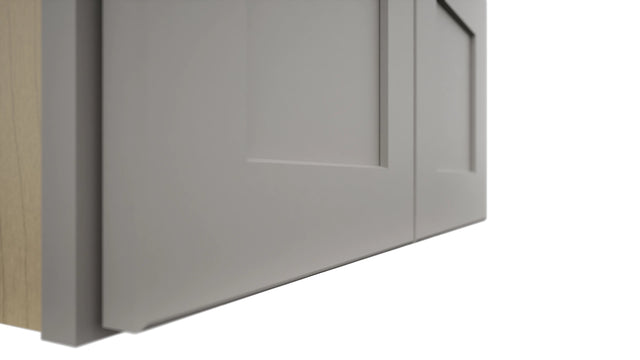 Fabuwood Galaxy Nickel W2412 Wall Standard Cabinet, Detail View