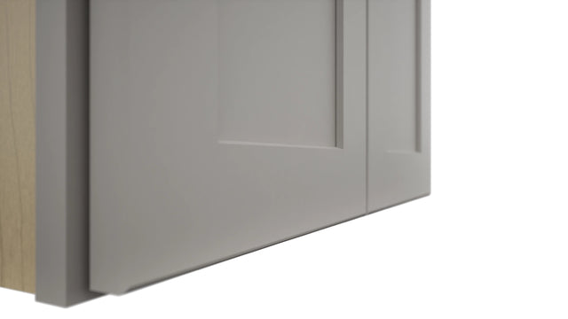 Fabuwood Galaxy Nickel W2418 Wall Standard Cabinet, Detail View