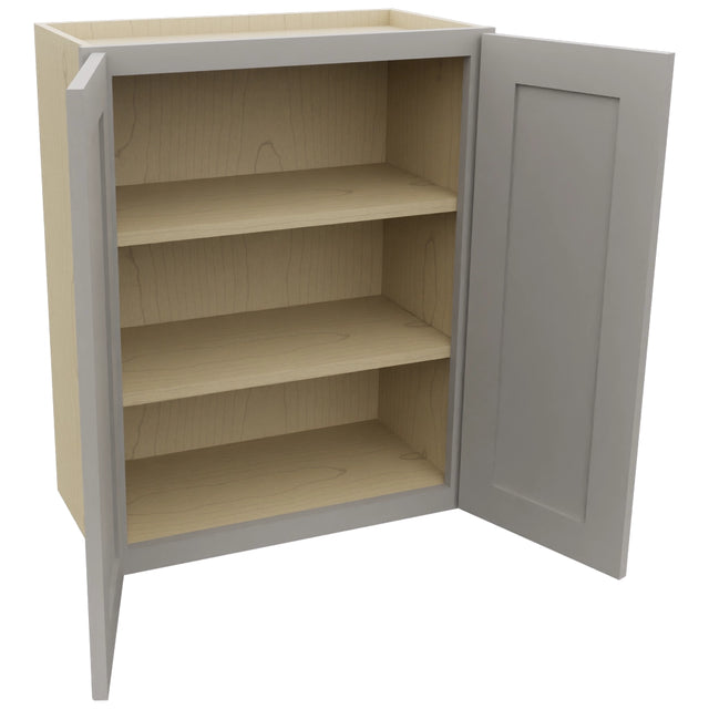 Fabuwood Galaxy Nickel W2430 Wall Standard Cabinet, Open View