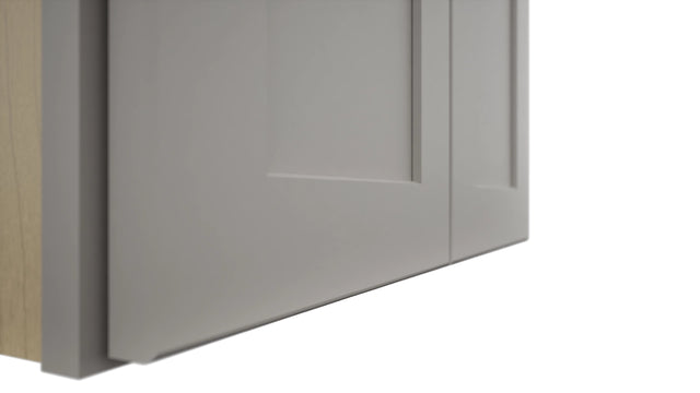 Fabuwood Galaxy Nickel W2430 Wall Standard Cabinet, Detail View