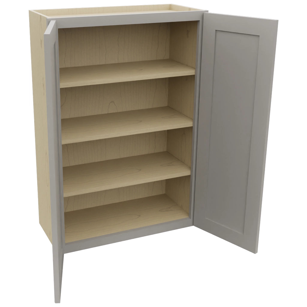 Fabuwood Galaxy Nickel W2739 Wall Standard Cabinet, Open View