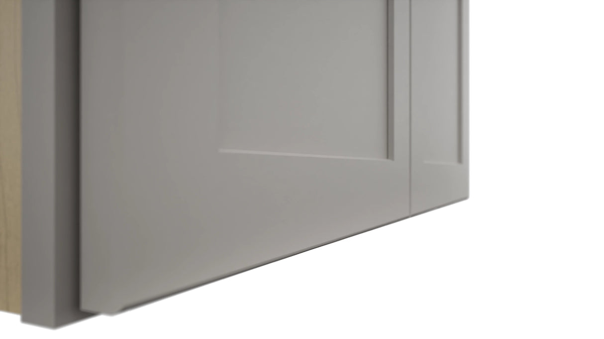 Fabuwood Galaxy Nickel W3339 Wall Standard Cabinet, Detail View