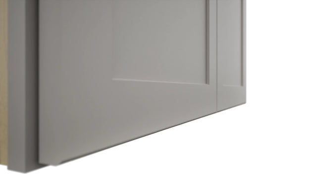 Fabuwood Galaxy Nickel W361824 Wall Deep Cabinet, Detail View