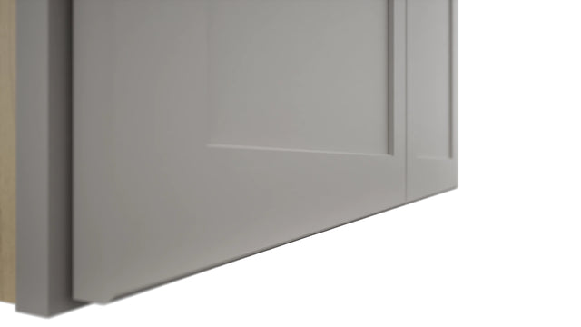 Fabuwood Galaxy Nickel W3942 Wall Standard Cabinet, Detail View