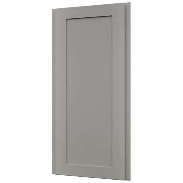 Fabuwood Galaxy Nickel WAE1236 Wall Angle End Cabinet, Front View