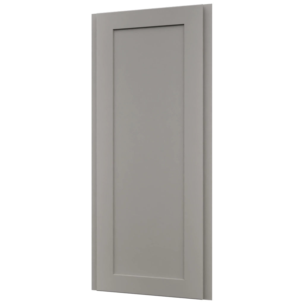 Fabuwood Galaxy Nickel WAE1239 Wall Angle End Cabinet, Front View
