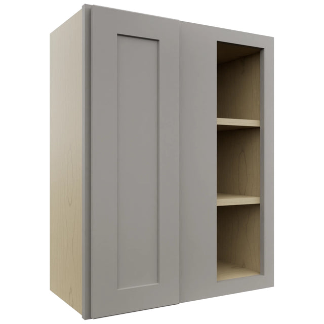 Fabuwood Galaxy Nickel WBC2430 Wall Corner Blind Cabinet, Front View
