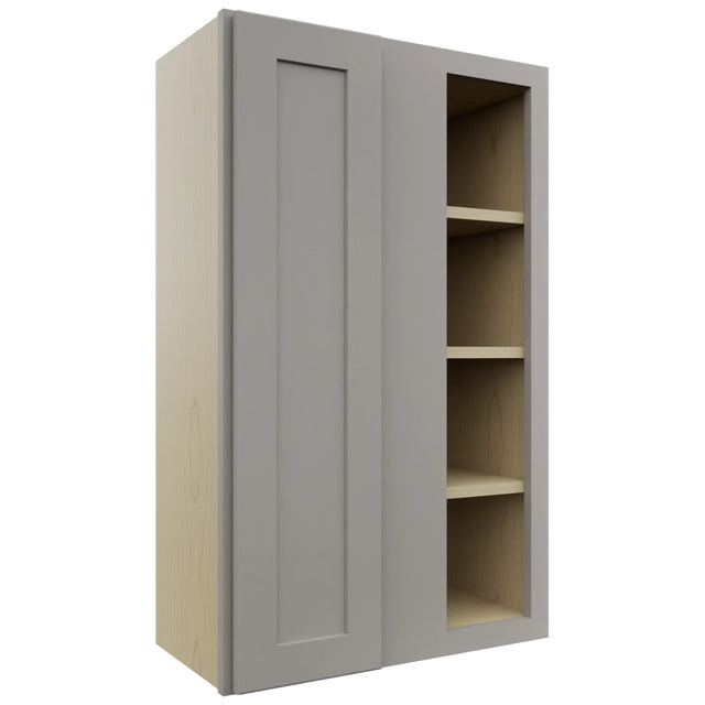 Fabuwood Galaxy Nickel WBC2439 Wall Corner Blind Cabinet, Front View