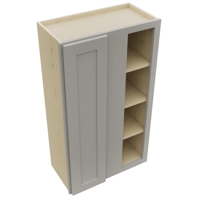 Fabuwood Galaxy Nickel WBC2442 Wall Corner Blind Cabinet, Top View