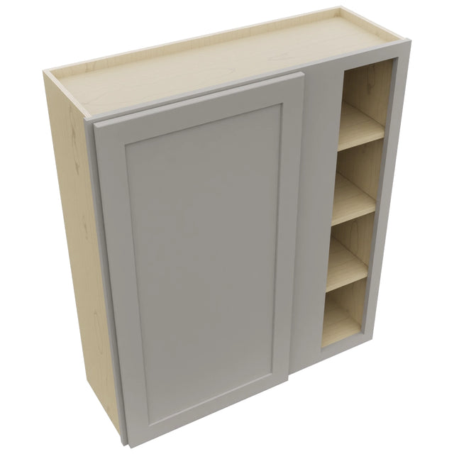 Fabuwood Galaxy Nickel WBC3642 Wall Corner Blind Cabinet, Top View