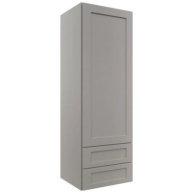 Fabuwood Galaxy Nickel WD1854 Wall Drawer Cabinet, Front View