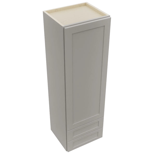 Fabuwood Galaxy Nickel WD1857 Wall Drawer Cabinet, Top View