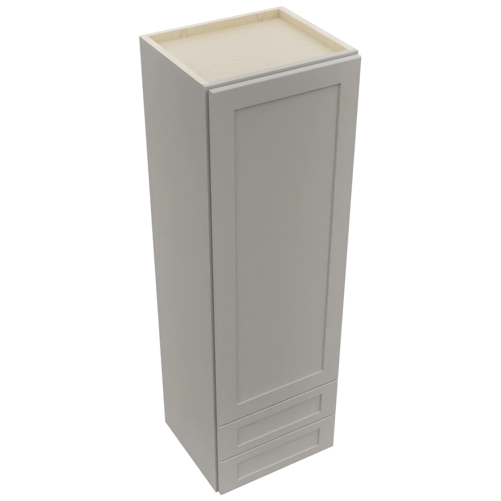 Fabuwood Galaxy Nickel WD1857 Wall Drawer Cabinet, Top View