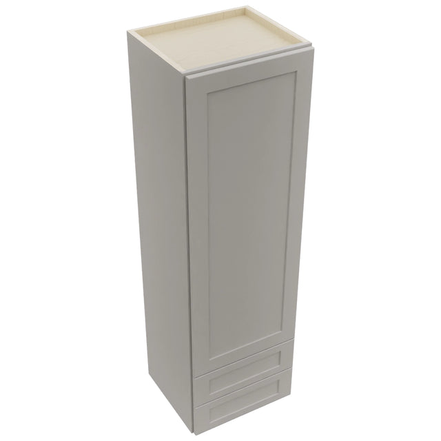 Fabuwood Galaxy Nickel WD1860 Wall Drawer Cabinet, Top View