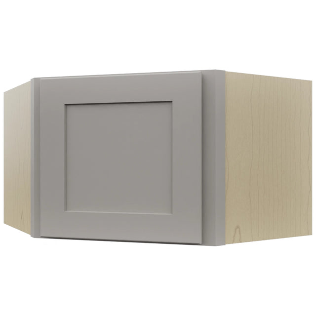 Fabuwood Galaxy Nickel WDC2415 Wall Corner Diagonal Cabinet, Front View