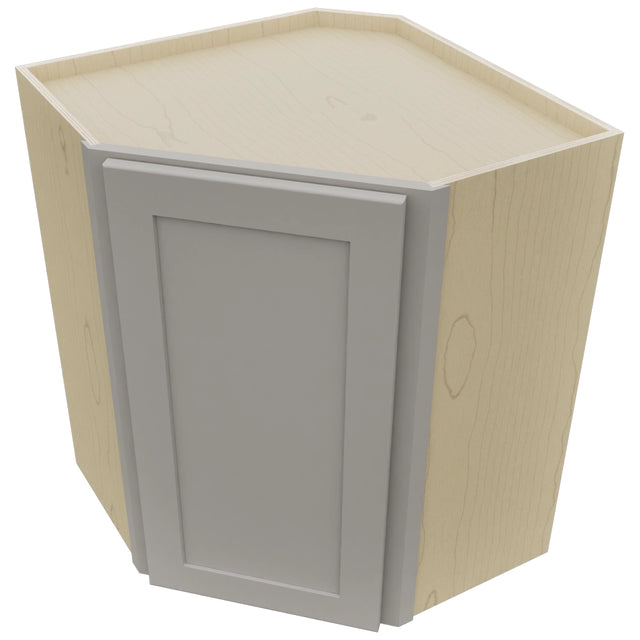 Fabuwood Galaxy Nickel WDC2430 Wall Corner Diagonal Cabinet, Top View