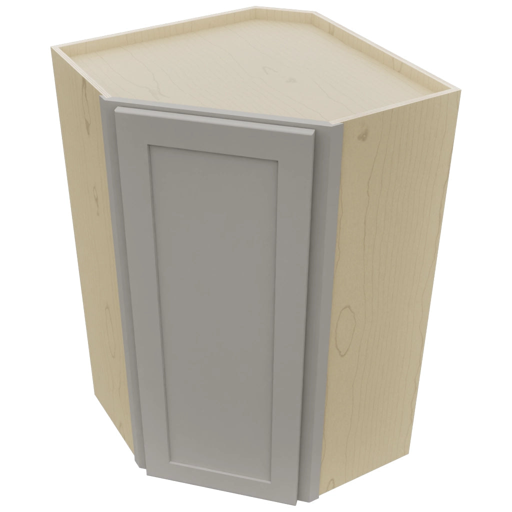 Fabuwood Galaxy Nickel WDC2439 Wall Corner Diagonal Cabinet, Top View