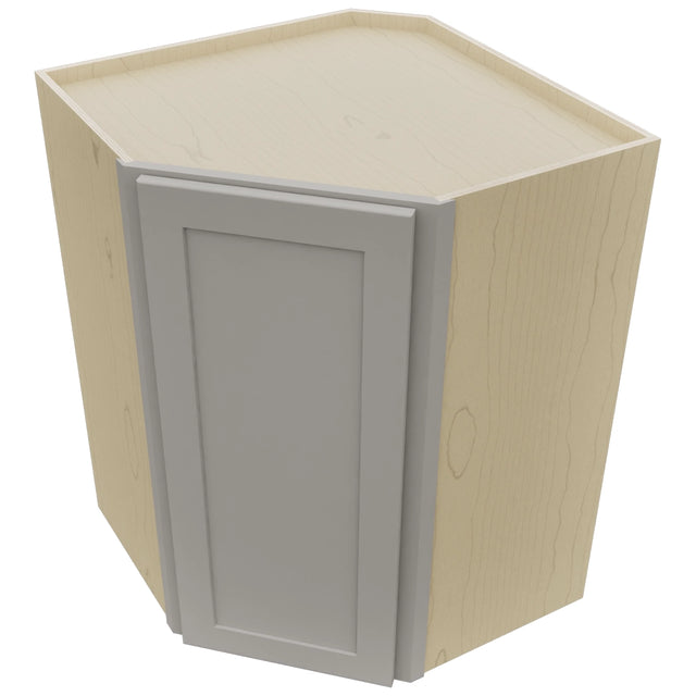 Fabuwood Galaxy Nickel WDC2736 Wall Corner Diagonal Cabinet, Top View