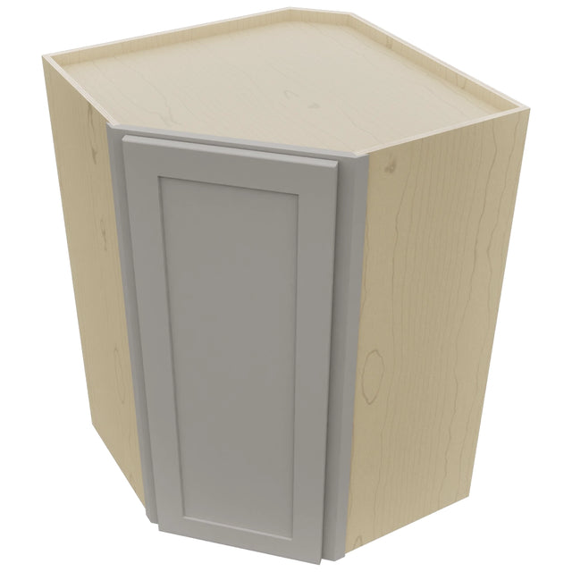 Fabuwood Galaxy Nickel WDC2739 Wall Corner Diagonal Cabinet, Top View