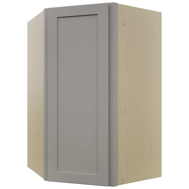 Fabuwood Galaxy Nickel WDC2742 Wall Corner Diagonal Cabinet, Front View