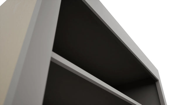 Fabuwood Galaxy Nickel WOS3039 Wall Open Shelf, Detail View
