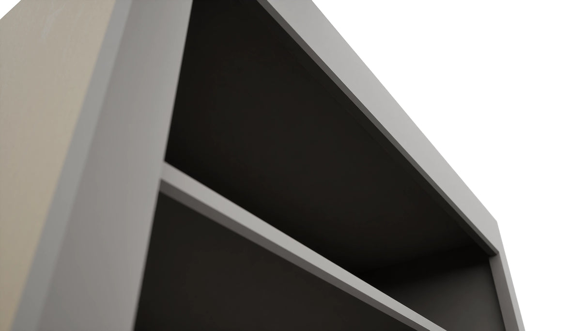 Fabuwood Galaxy Nickel WOS3039 Wall Open Shelf, Detail View