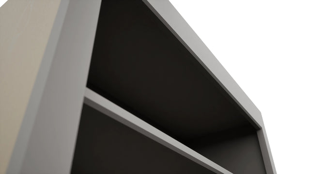 Fabuwood Galaxy Nickel WOS3042 Wall Open Shelf, Detail View