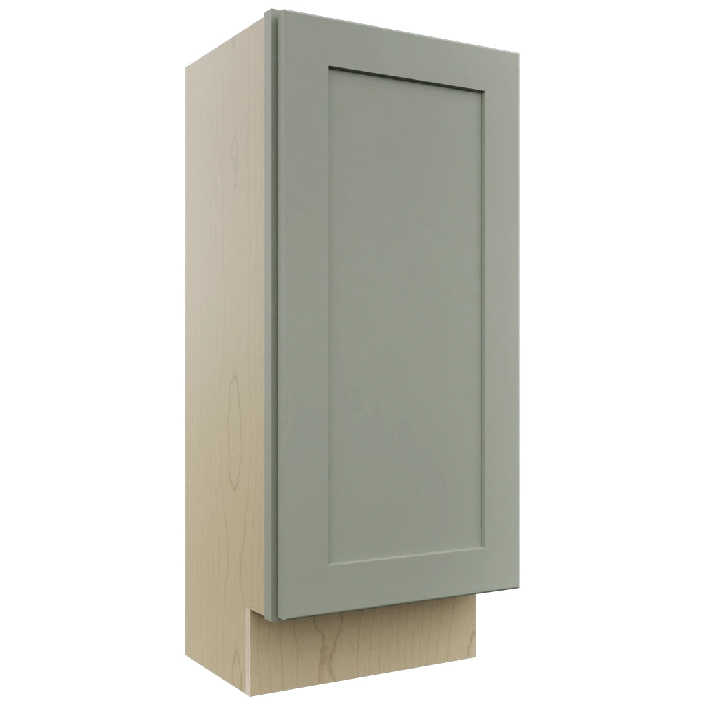 Fabuwood Galaxy Pistachio Green B15FD-12D Base Full Door Cabinet, Front View