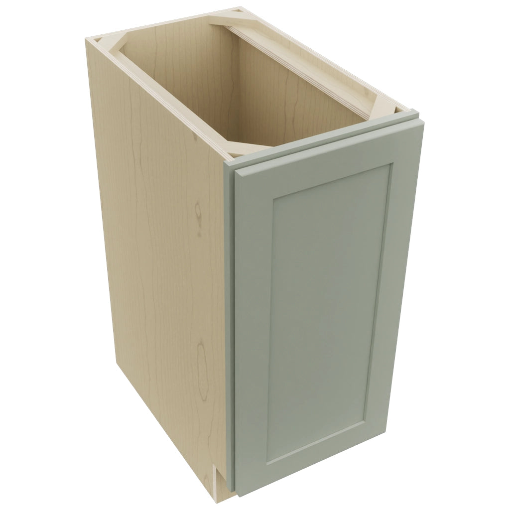Fabuwood Galaxy Pistachio Green B15FD Base Full Door Cabinet, Top View