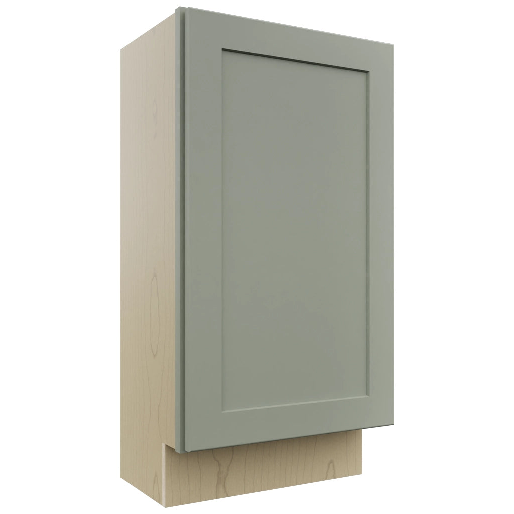 Fabuwood Galaxy Pistachio Green B18FD-12D Base Full Door Cabinet, Front View