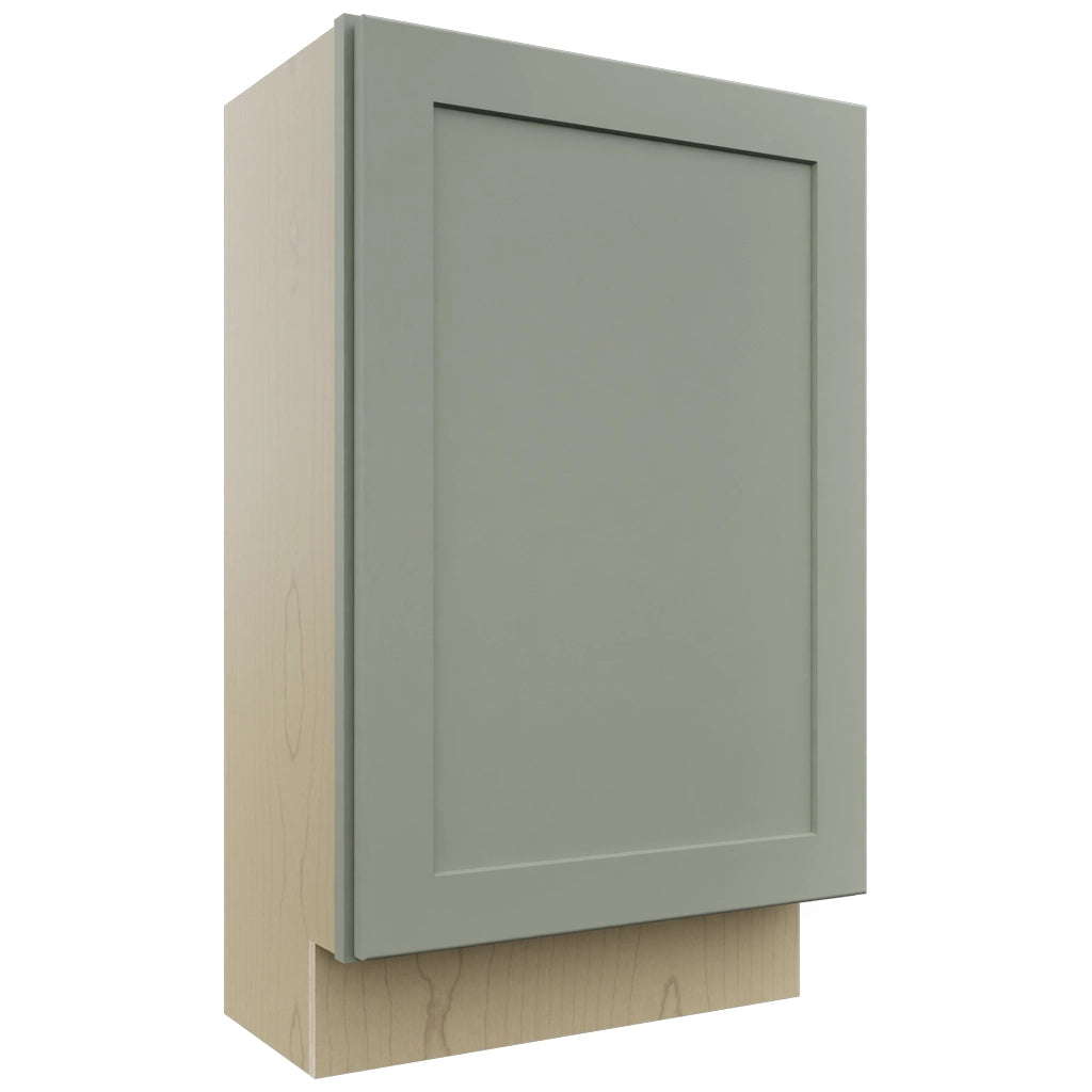 Fabuwood Galaxy Pistachio Green B21FD-12D Base Full Door Cabinet, Front View