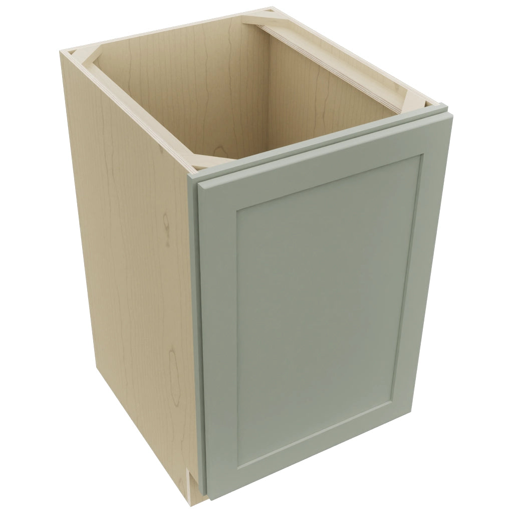 Fabuwood Galaxy Pistachio Green B21FD Base Full Door Cabinet, Top View