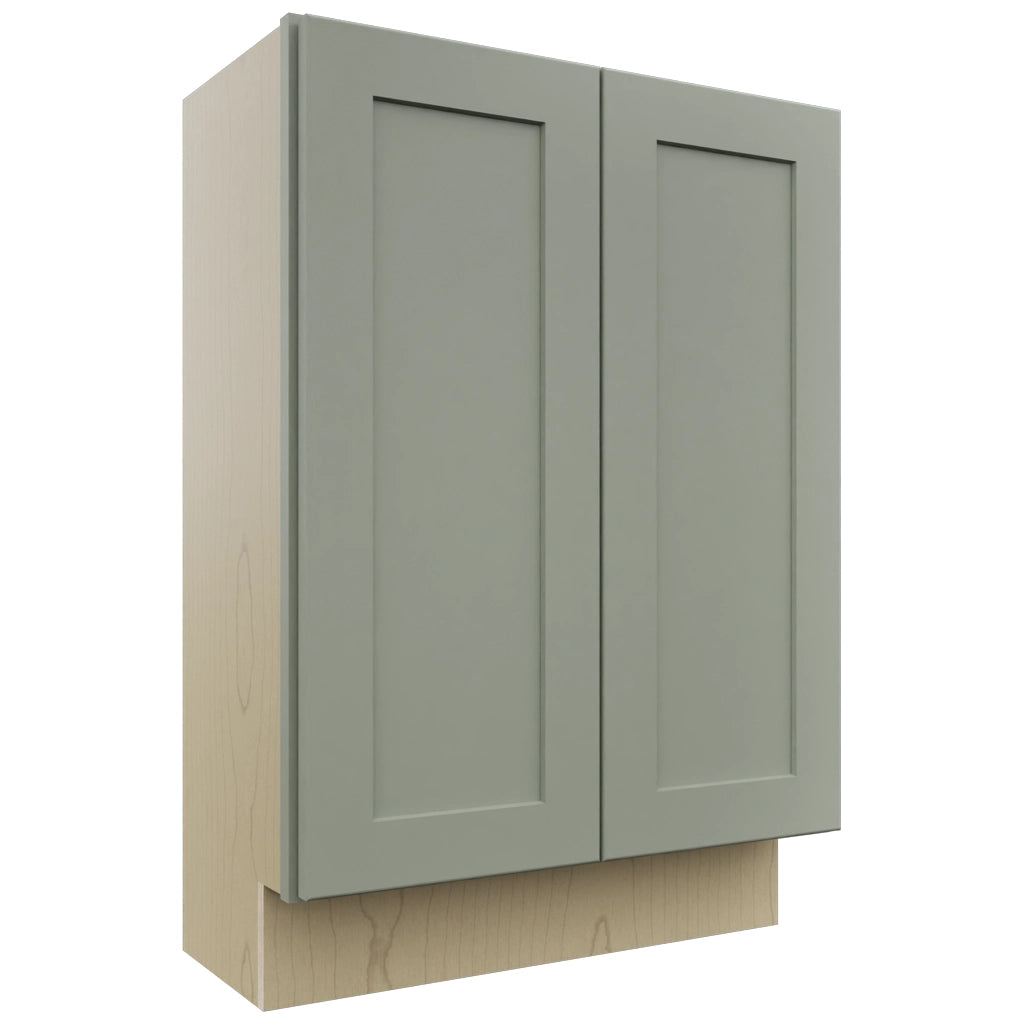 Fabuwood Galaxy Pistachio Green B24FD-12D Base Full Door Cabinet, Front View