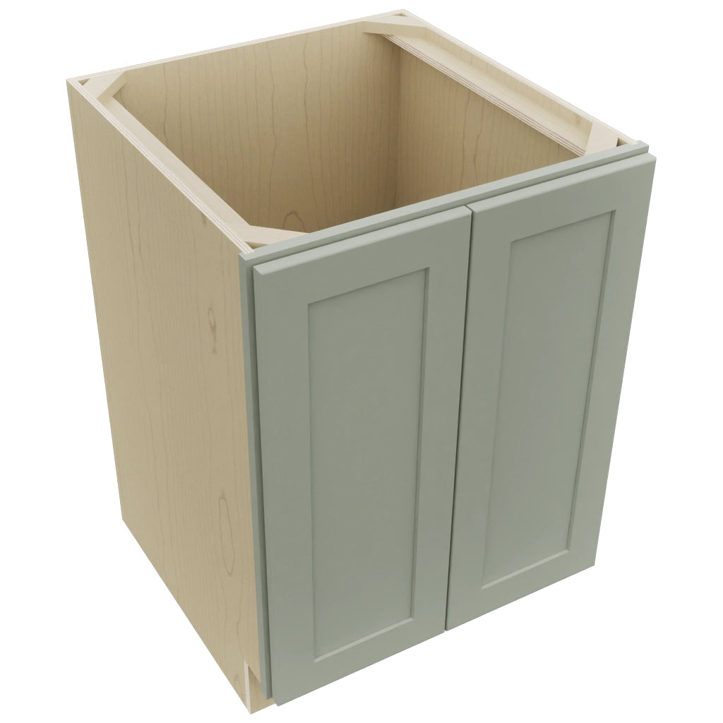 Fabuwood Galaxy Pistachio Green B24FD Base Full Door Cabinet, Top View